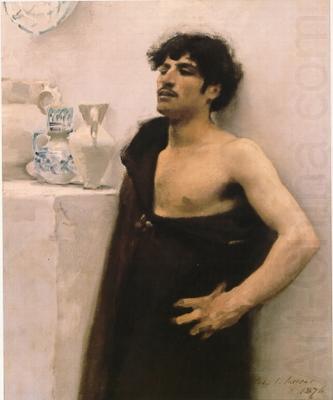 John Singer Sargent Young man in reverie china oil painting image